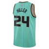 Maillot Homme Charlotte Hornets Brandon Miller 2024-25 Jordan City Edition Teal Swingman